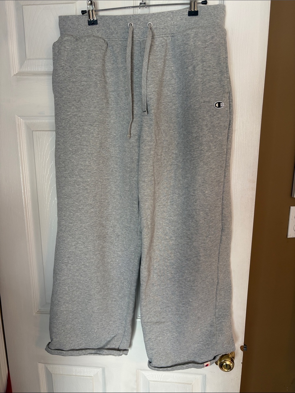 Champion Women Grey Drawstring Jogger Sweatpants